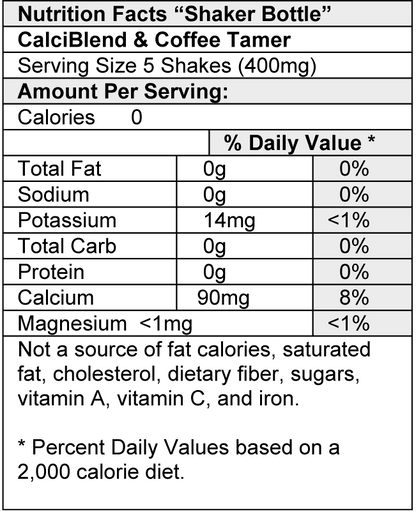 CalciBlend_Shaker_Nutrition_Label